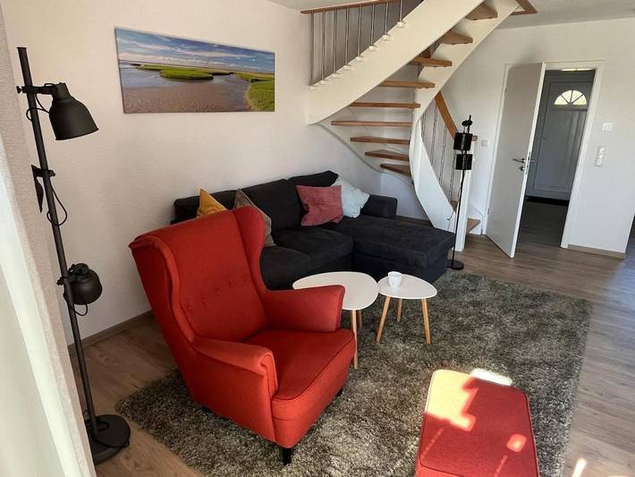 Ferienhaus für 5 Personen, mit Seeblick und Ausblick sowie Garten in Landkreis Aurich - 2