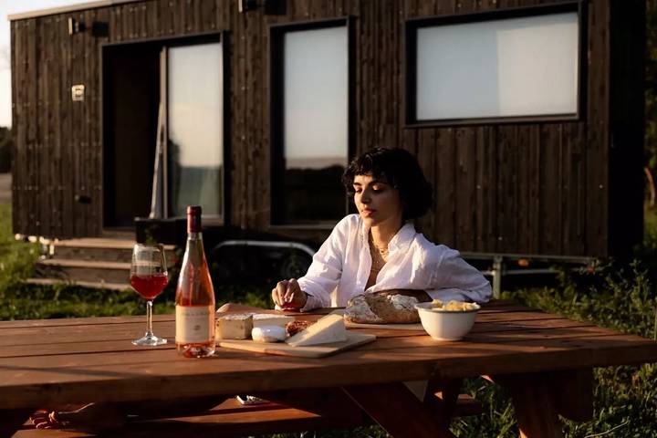 Gîte pour 2 personnes, avec terrasse à Pourrières