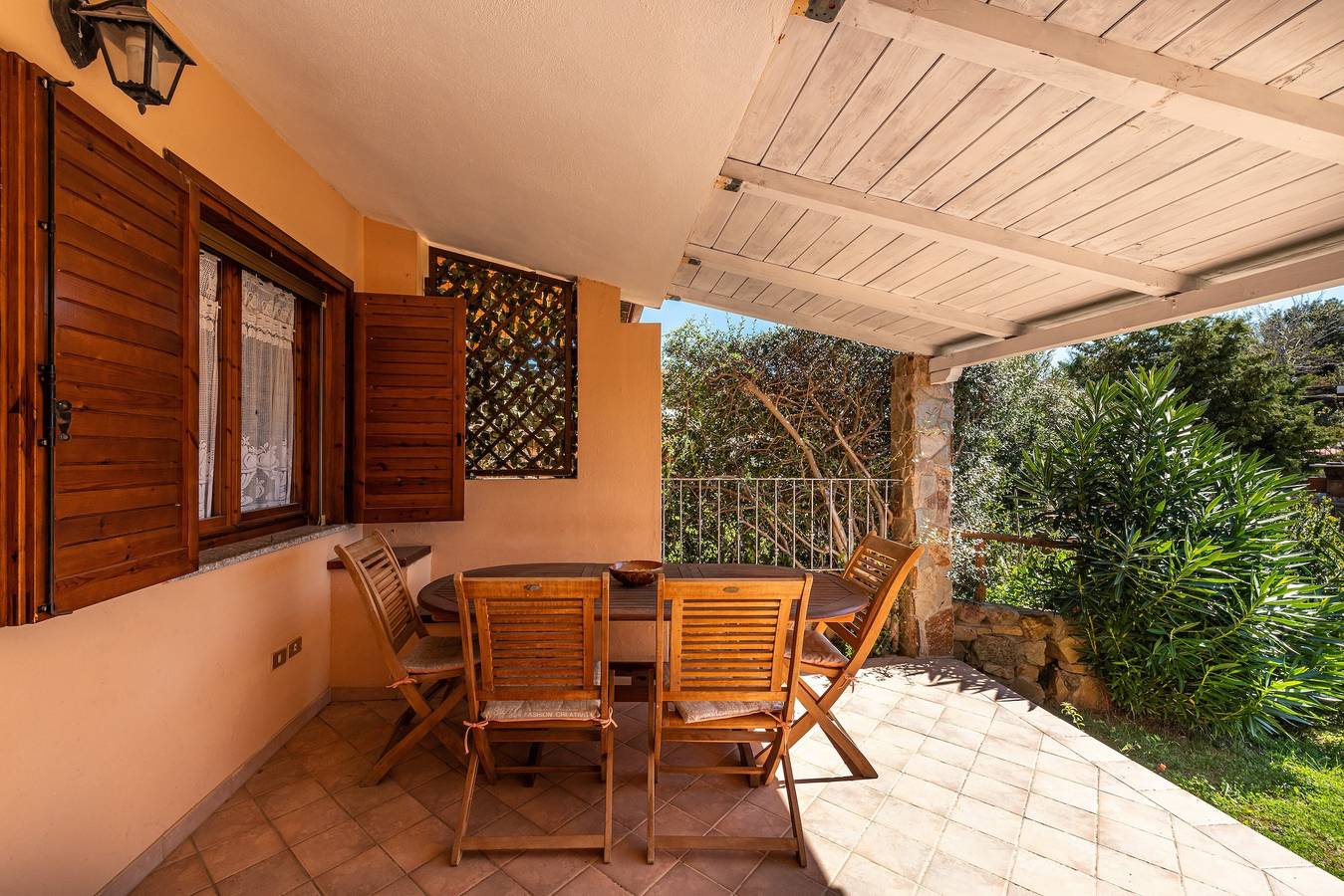 Ferienhaus "Villetta Luna" mit Klimaanlage, Garten & Terrasse in Punta Molentis, Simius