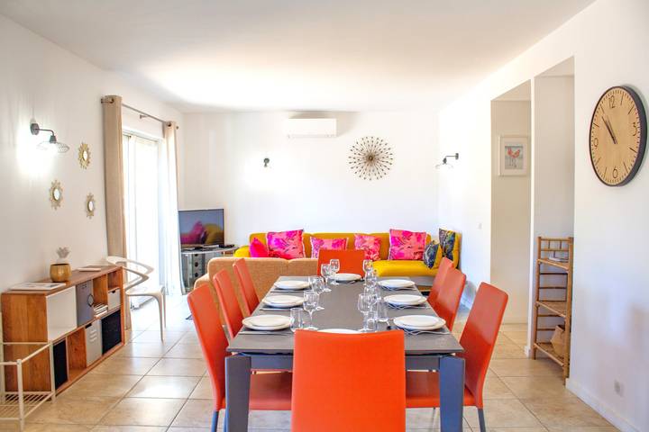 Villa für 12 Personen, mit Garten und Pool sowie Terrasse, kinderfreundlich auf Korsika - 4