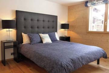 Gîte pour 8 personnes, avec balcon dans Zinal