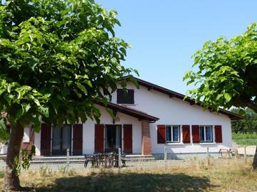 Location de vacances pour 6 personnes, avec jardin et terrasse à Magescq