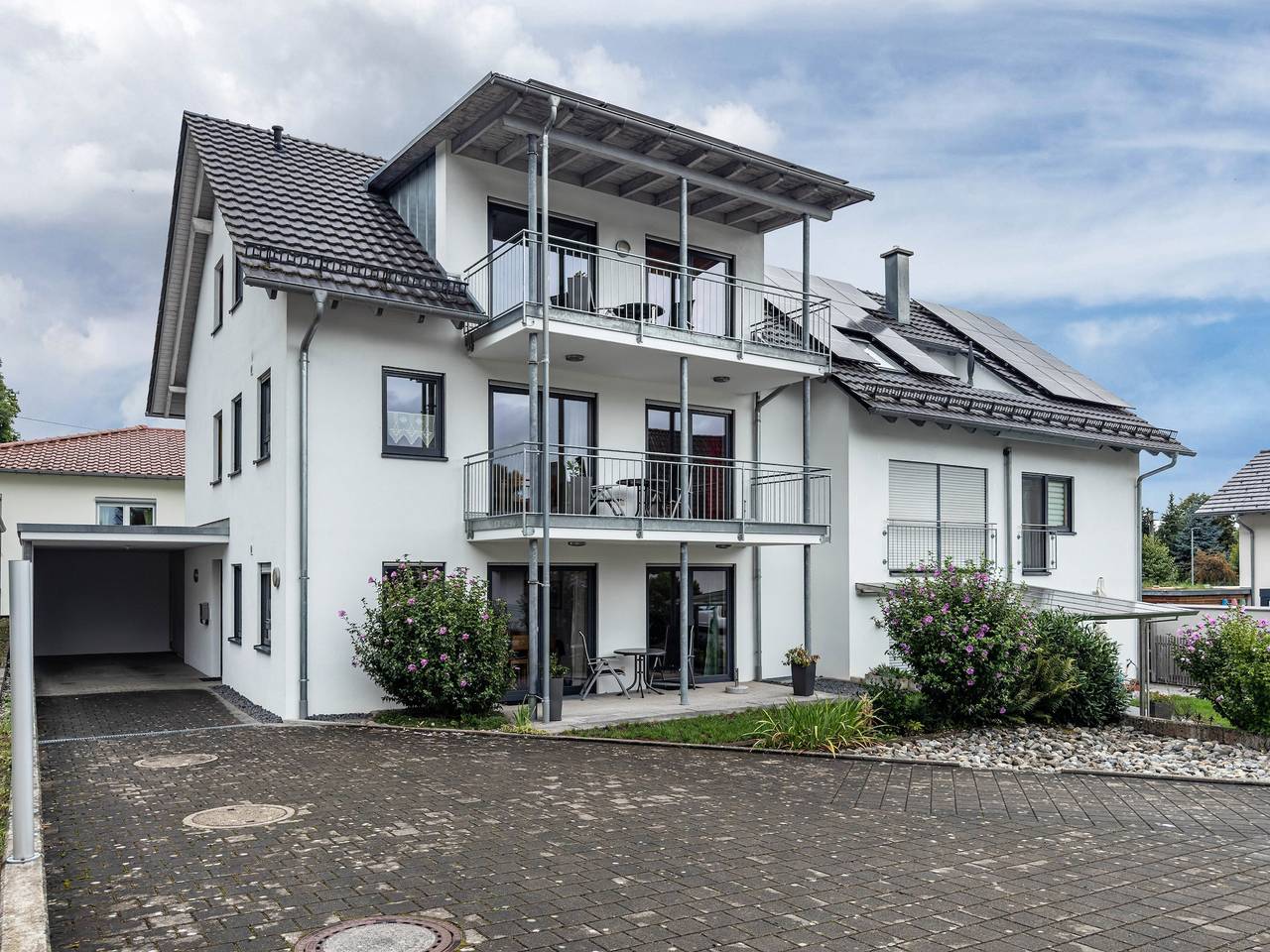 Ganze Wohnung, Ferienwohnung '3 Dachgeschoss' mit Balkon und Wlan in Bad Waldsee, Region Bodensee-Oberschwaben