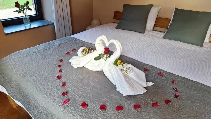 Chambre d’hôte pour 2 personnes, avec jardin et piscine ainsi que sauna et vue à Stoumont - 4