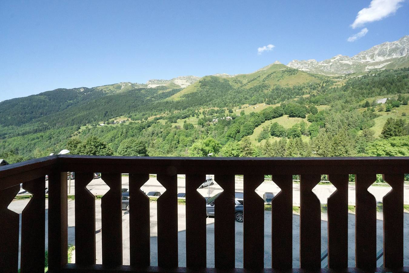 Apartamento entero, Apartamento 'A3 209 Appart Au Pied Des Pistes' con vistas a la montaña y balcón in Saint-François-Longchamp, Le Grand Domaine