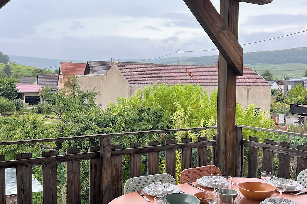 Ganze Wohnung, Au Coeur du Vignoble, Magnifique vue Avec Terrasse in Westhalten, Regionaler Naturpark Belchen der Vogesen