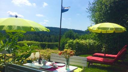 Ferienhaus für 2 Personen, mit Terrasse und Garten in Bayern