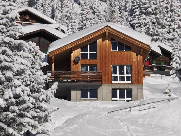 Hütte für 5 Personen, mit Balkon in Riederalp