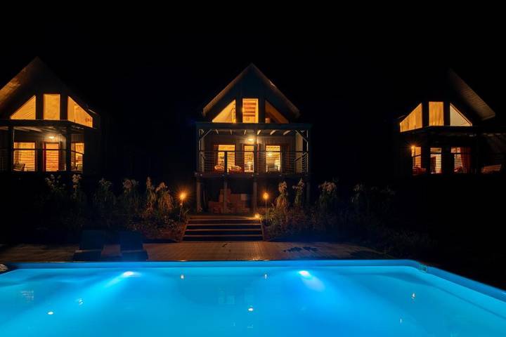 Ferienhaus für 8 Personen, mit Terrasse und Whirlpool sowie Garten und Pool in Polen - 2
