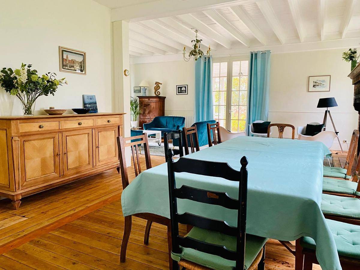 Villa vue mer avec acces direct a la plage in Varengeville-sur-Mer, Région de Dieppe