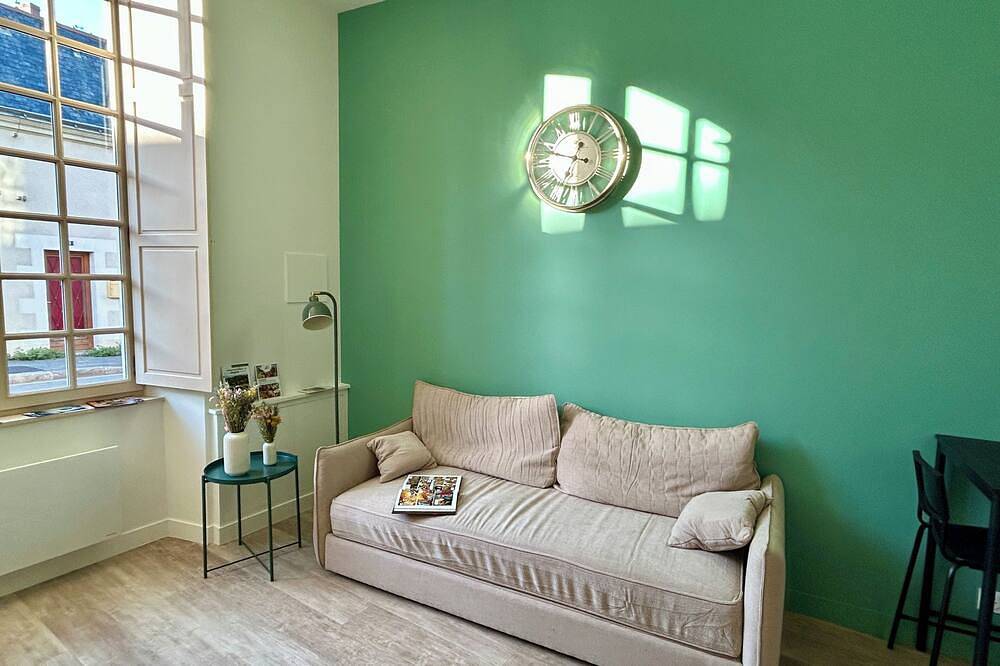 Appartement entier, Studio plain-pied, rénové & lumineux, Beaufort-en-Anjou, proche de la Loire in Beaufort-en-Vallée, Région d'Angers