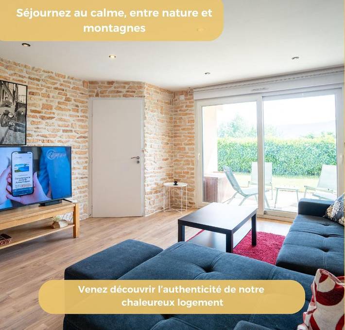 Appartement de vacances pour 4 personnes, avec terrasse et jardin - 1