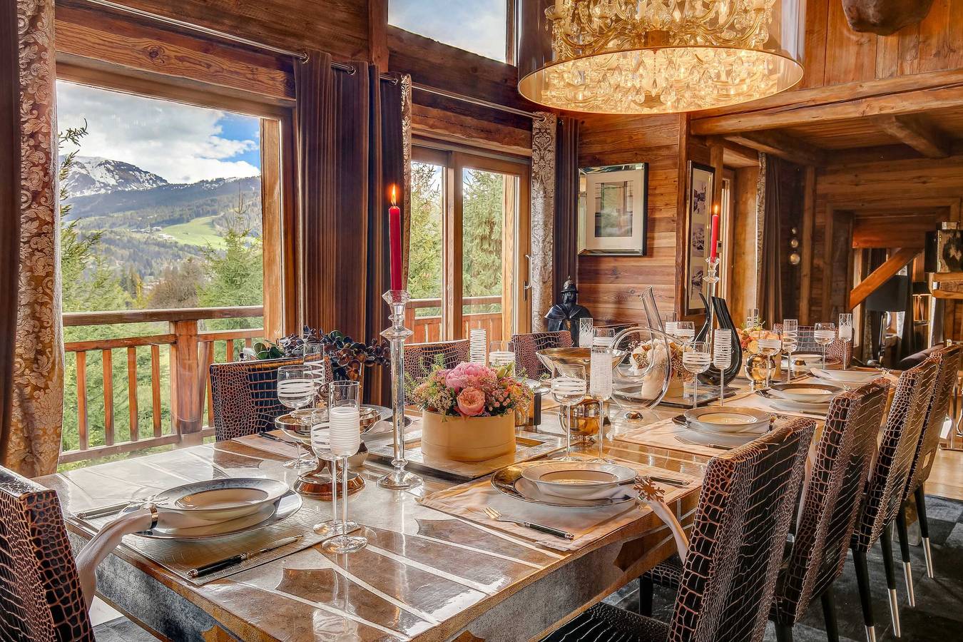 Chalet pour 15 personnes avec jardin in Demi-Quartier, Pays du Mont-Blanc