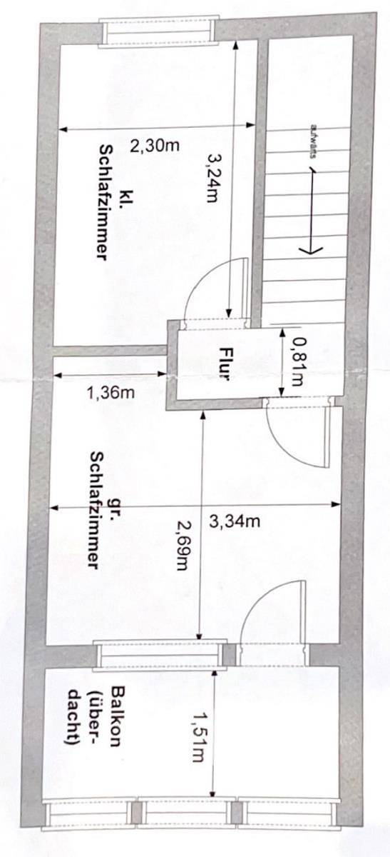 Ferienhaus für 5 Personen, mit Balkon in Tossens - 4