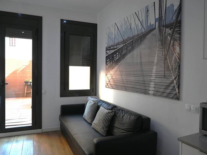 Gîte pour 2 personnes, avec Balcon/Terrasse à Barcelone