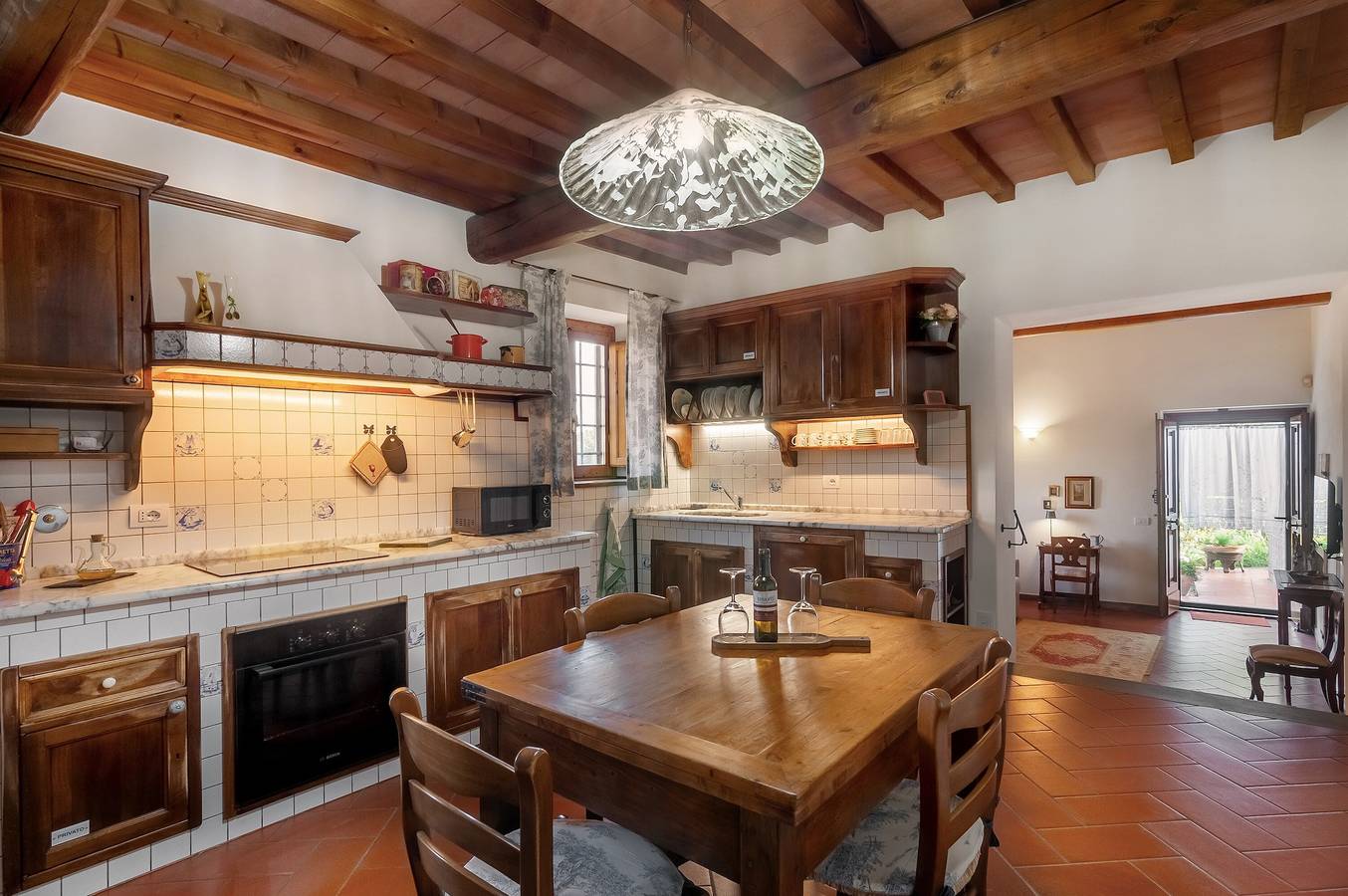 Podere Salceto, Terrazza del Chianti: Encanto Toscano entre Viñedos y Olivos in San Casciano in Val di Pesa, Provincia de Firenze