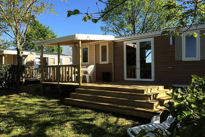 Mobil home pour 6 personnes à Saint-Laurent-la-Vallée