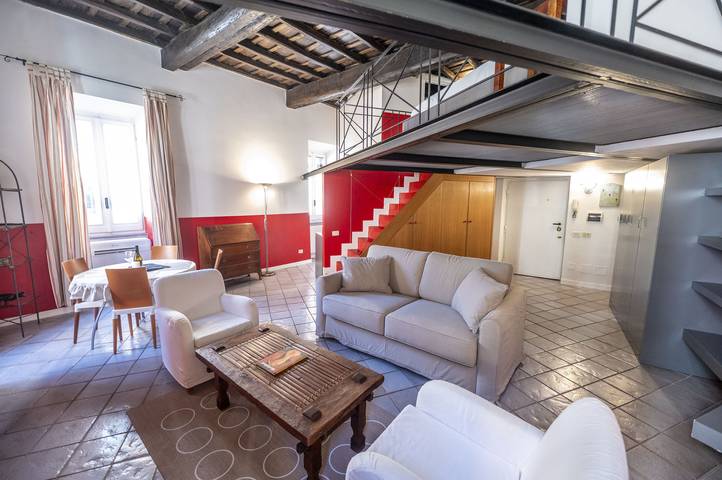 Loft per 4 persone in Trastevere