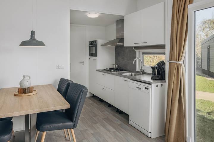 Chalet für 4 Personen, mit Terrasse und Balkon/Terrasse in Zeeland - 4