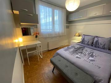 Chambre d’hôte pour 2 personnes, avec vue à Villeurbanne