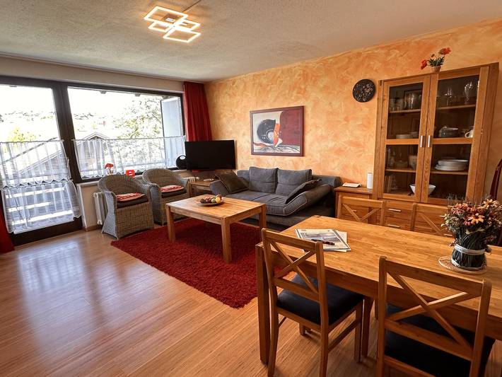 Ferienwohnung für 3 Personen, mit Balkon und Sauna sowie Garten in Obermaiselstein - 4