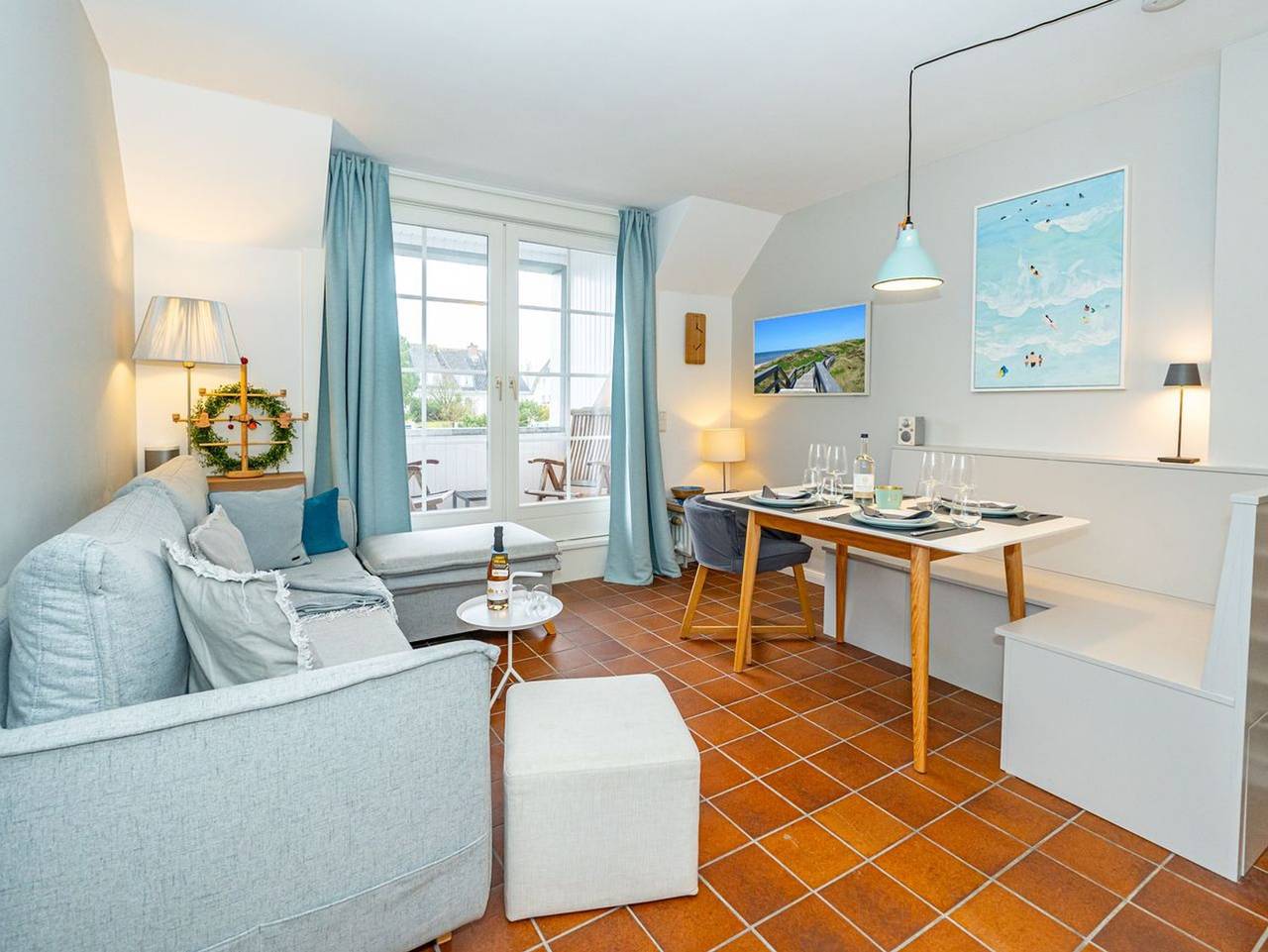 Ganze Ferienwohnung, Syltweh - Komfortable Ferienwohnung Syltweh mit Südbalkon in Munkmarsch in Munkmarsch, Sylt (Gemeinde)