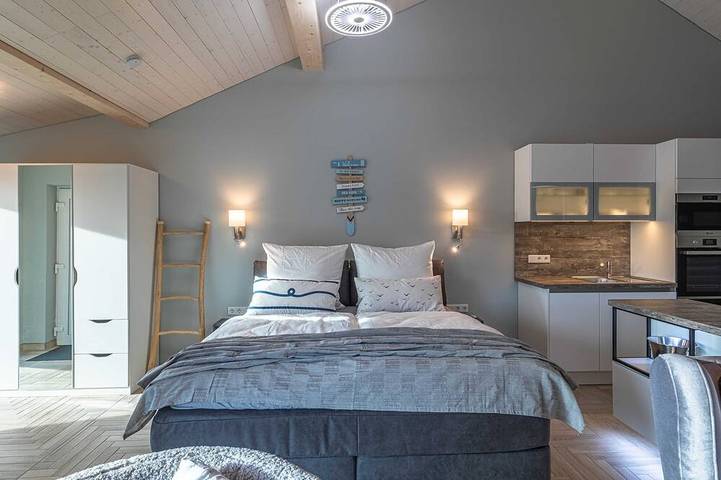 Ferienwohnung für 2 Personen, mit Balkon und Sauna in Sietow - 3