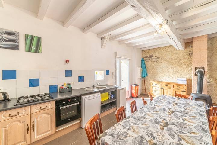 Maison de vacances pour 12 personnes, avec jardin et terrasse