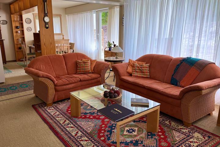 Ganze Ferienwohnung, Waldhaus Panorama Home (Charmingstay) - 4 Zimmer Wohnung in Flumserberg, Flums