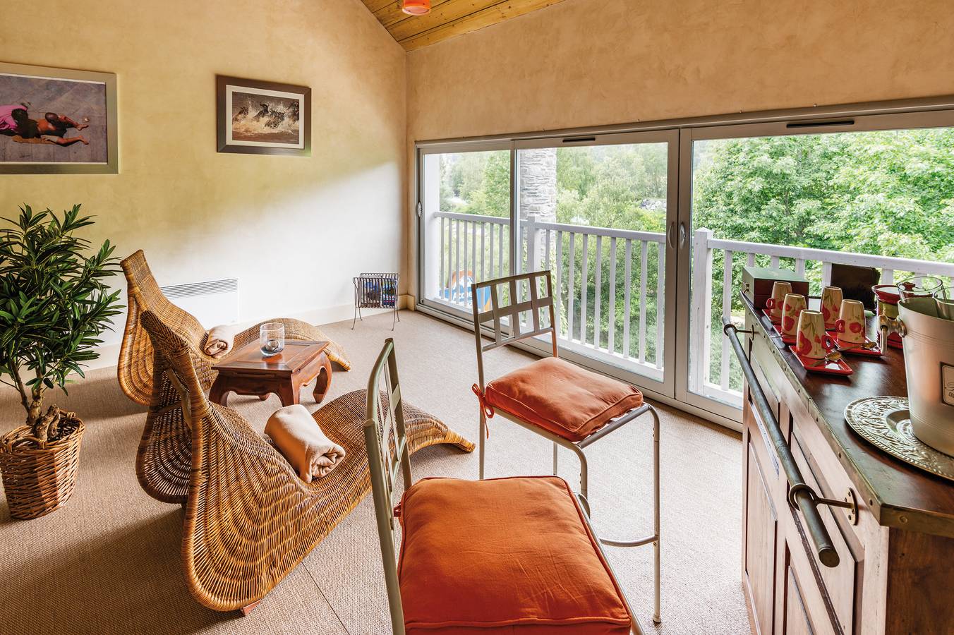 Entire apartment, Résidence l'Ardoisière - 2 room apartment 4 people in Vielle-Aure, Pyrenees National Park