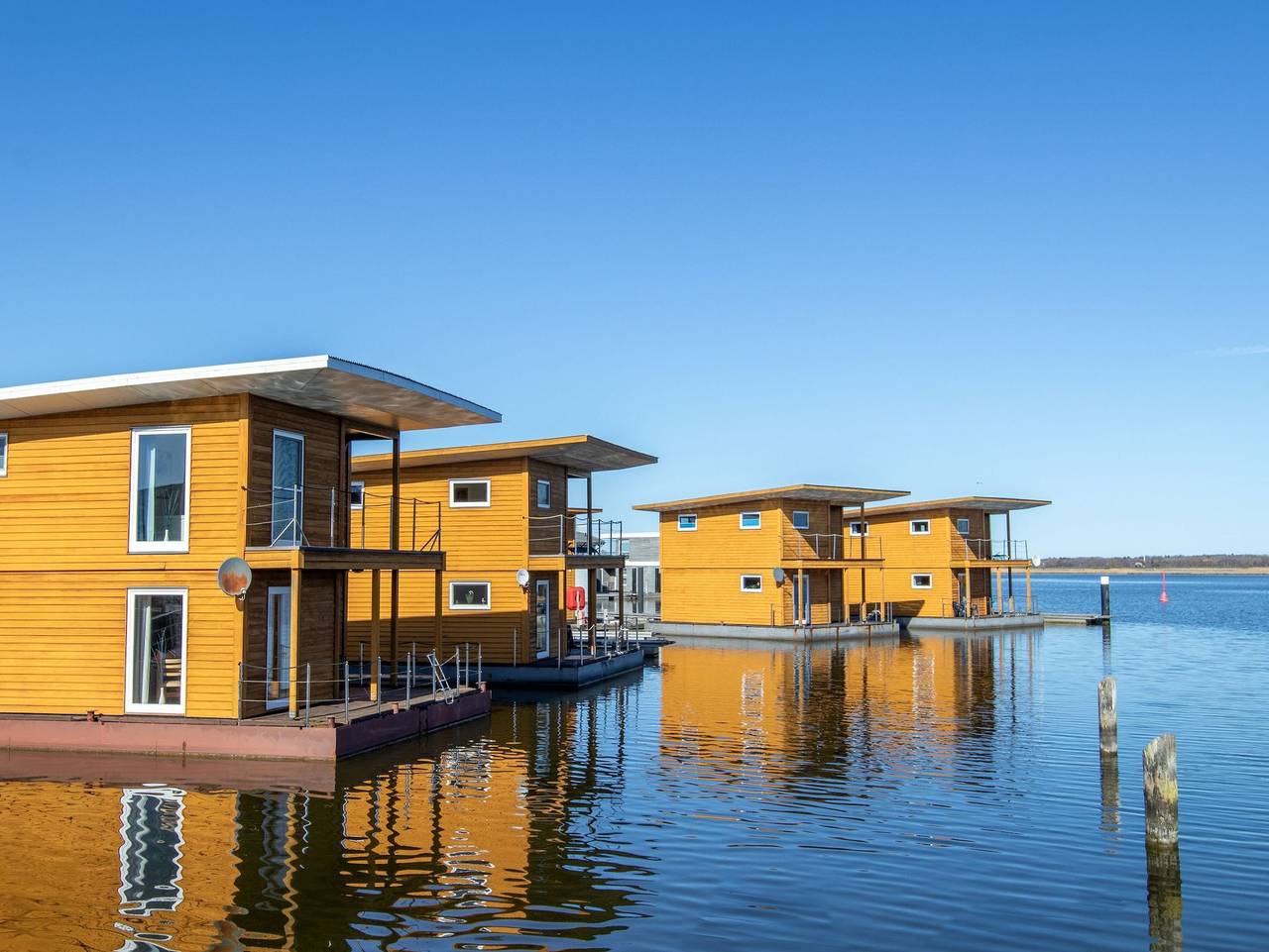 Floating Houses Kröslin in Kröslin, Vorpommern