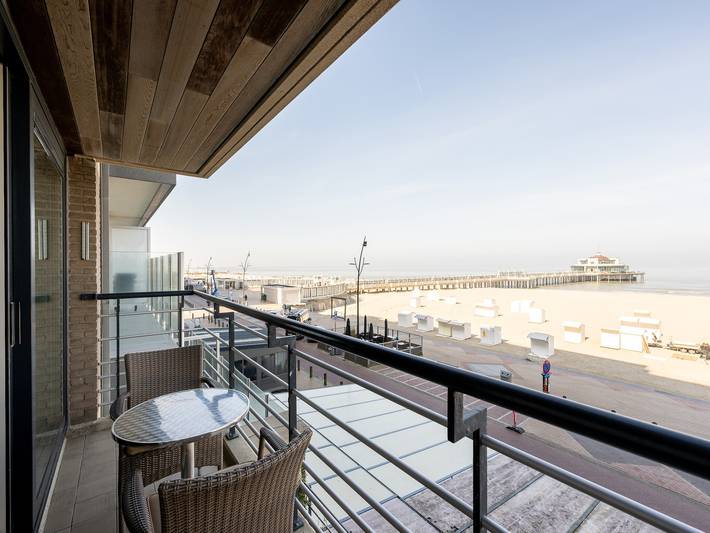 Apartamento entero, Apartamento en Zeedijk con Vistas al Mar in Blankenberge, Costa de Bélgica