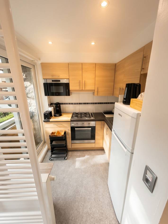 Geheel appartement, Comfortabel appartement in Brussel, 35 m², 3 personen in Brussel, Brussel en omgeving