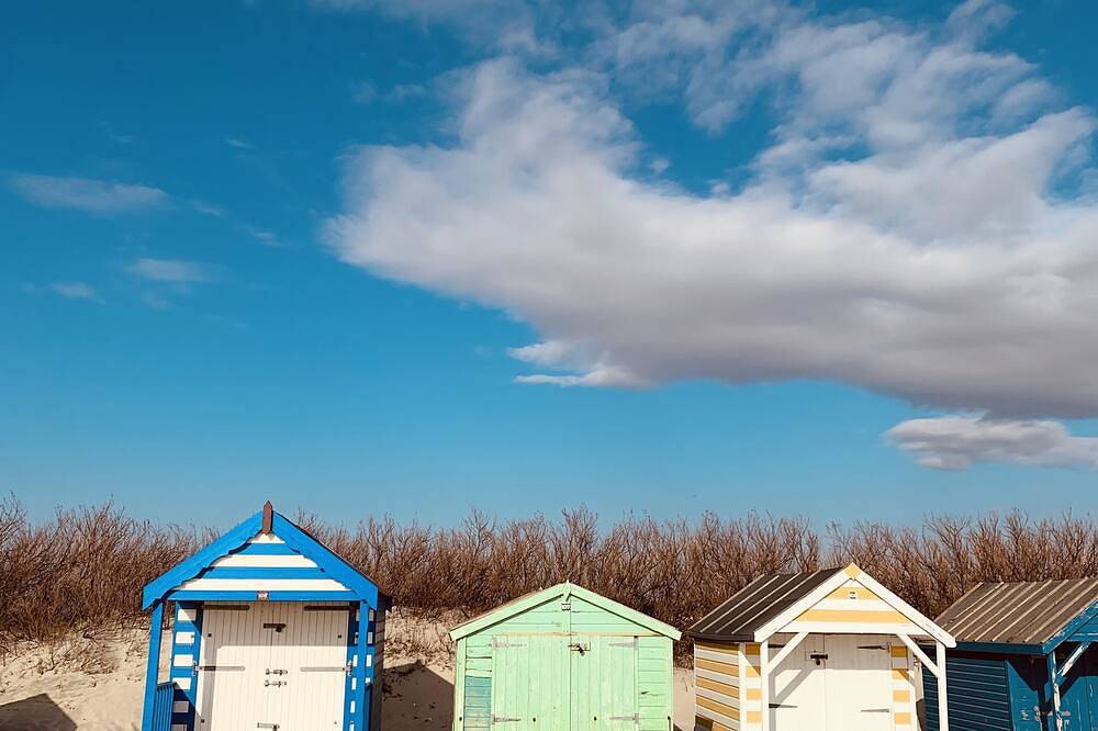 Stylish beach house in West Wittering village as featured in Living Etc mag in West Wittering Beach, West Wittering