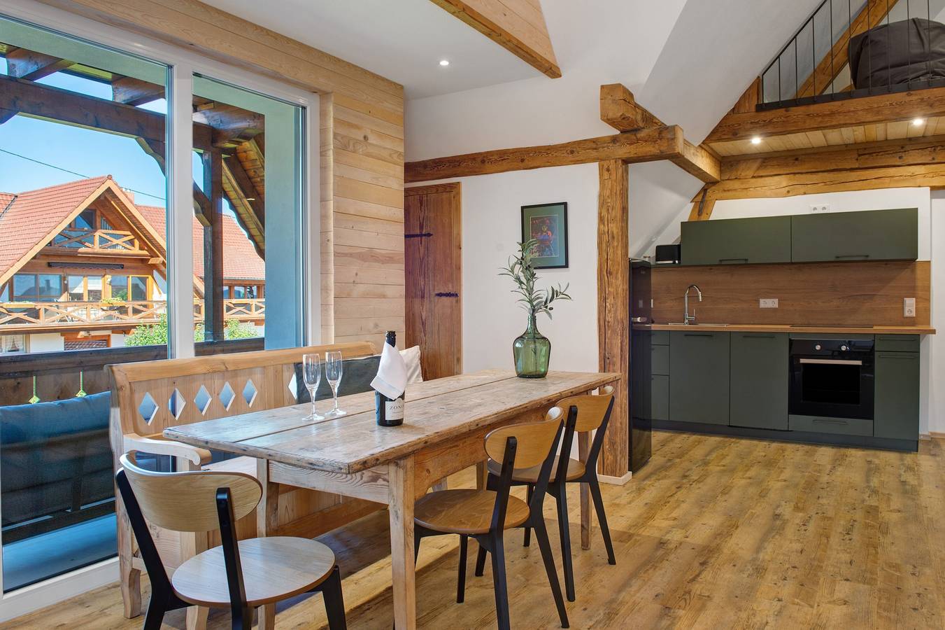 Ganze Wohnung, Apartment 'Loft' mit Gemeinschaftsgarten und Wlan in Donaueschingen, Mittlerer Schwarzwald