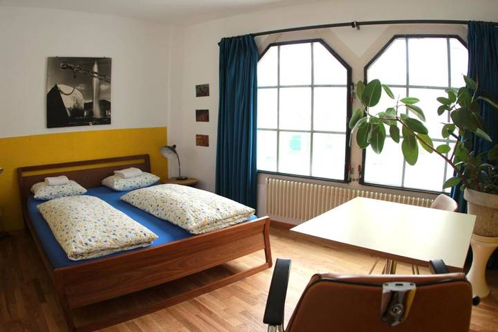 Hostel dla 3 osób, z Taras i Ogród w Bazylea