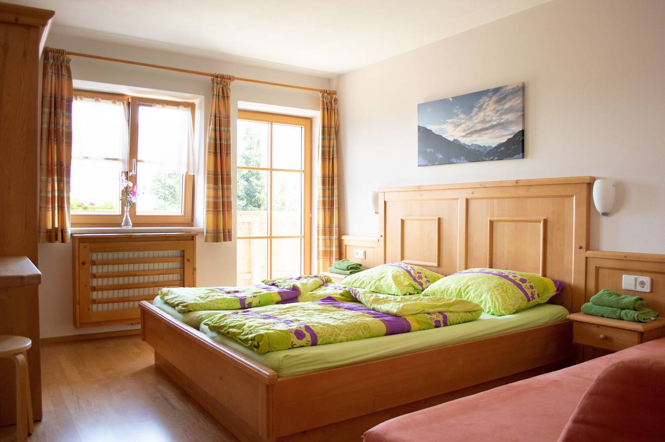 Ganze Wohnung, Ferienwohnung 'Enzian' mit gemeinsamer Terrasse, Balkon und Wlan in Wagrain, Ski Amadé