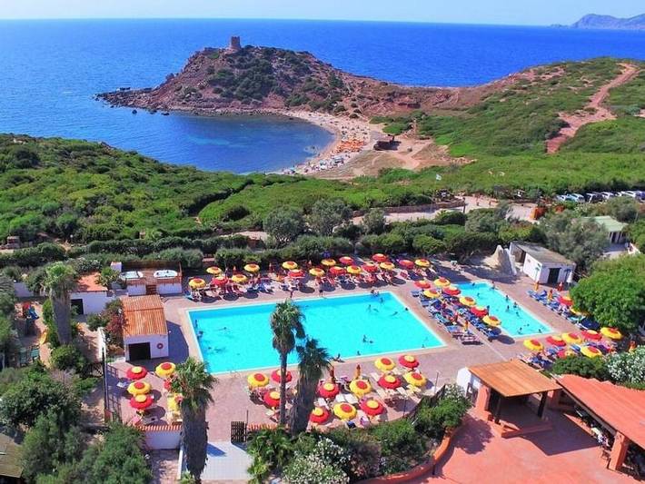 Bungalow für 2 Personen, mit Kinderpool auf Sardinien