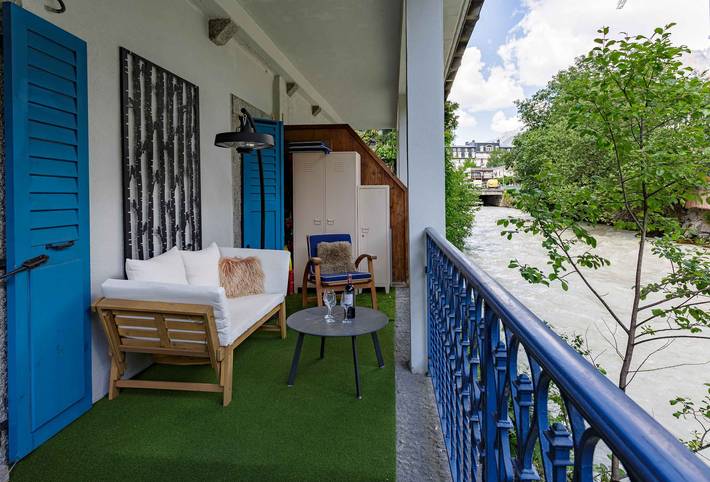 Gîte pour 4 personnes, avec balcon et balcon/terrasse dans Office De Tourisme De La Vallee Blanche - 2