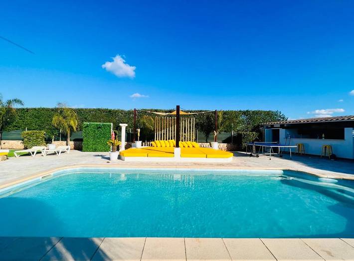 Finca mit Hund für 25 Personen, mit Terrasse und Garten sowie Pool und Sauna in Palma - 3