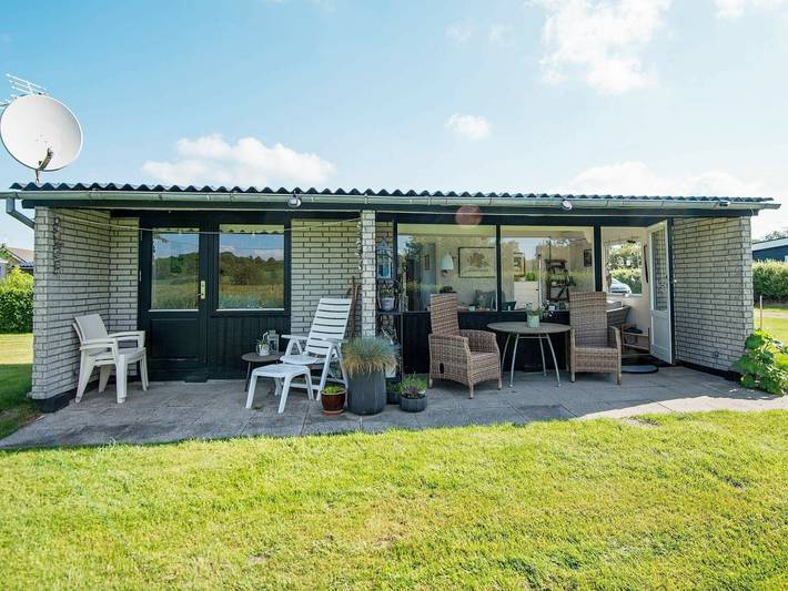 Ferieudlejning for 4 personer, med Terrasse i Flensborg Fjord (Danmark)