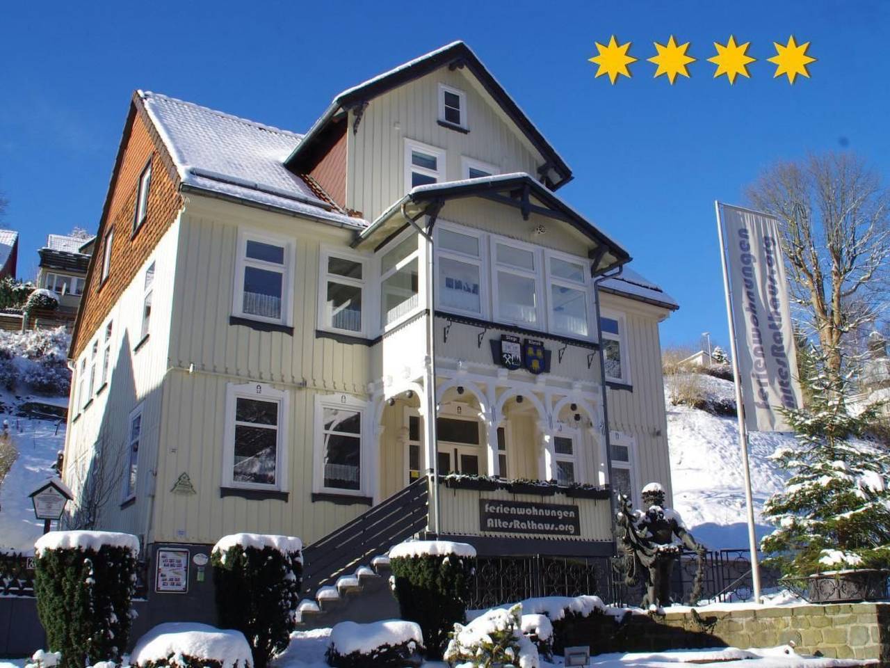 Ganze Wohnung, Magistartswohnung Altesrathaus in Wildemann, Harzvorland