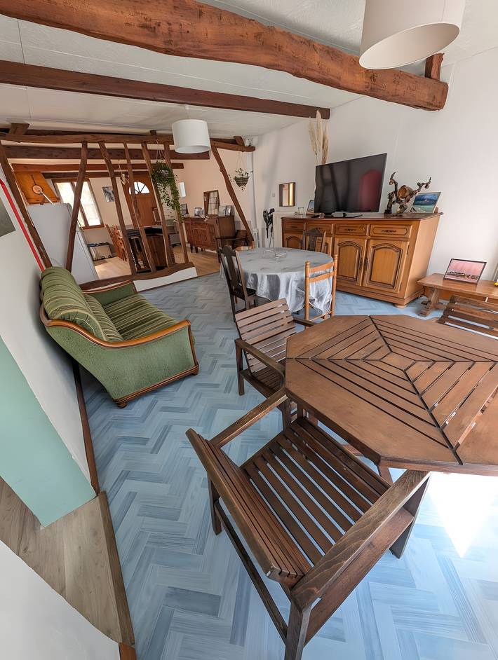 Maison de vacances pour 4 personnes, avec jardin