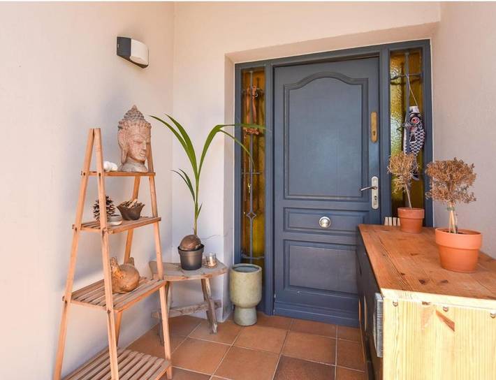 Maison d’hôte pour 2 personnes, avec jardin et piscine ainsi que terrasse et vue