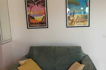 Gîte pour 5 personnes, avec piscine dans Plage de l'Almanarre