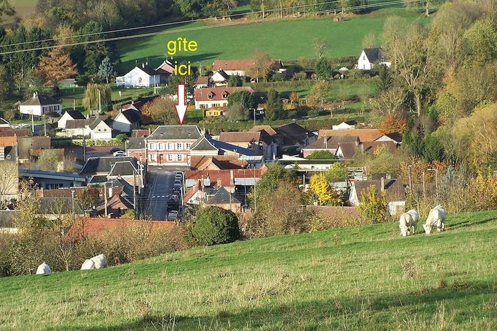 Gîte pour 6 personnes, avec jardin