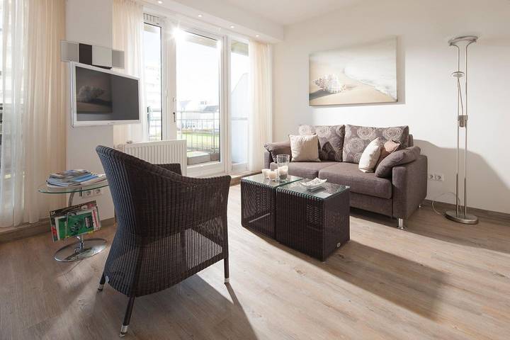 Ferienwohnung für 2 Personen, mit Balkon/Terrasse und Sauna auf Norderney - 4
