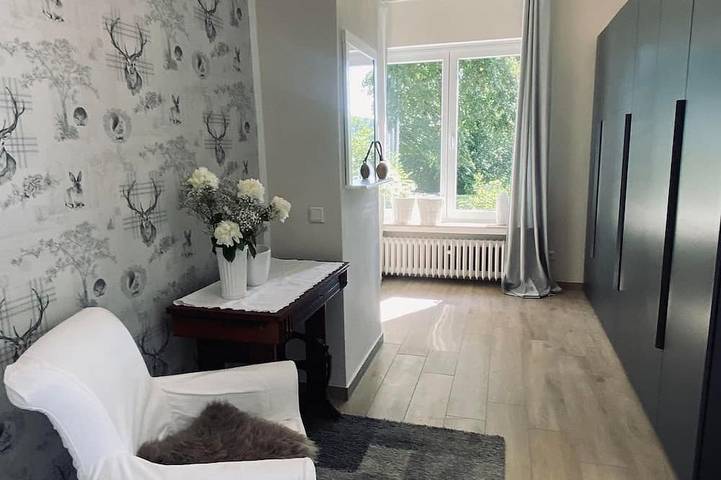 Ferienwohnung für 3 Personen, mit Garten und Pool