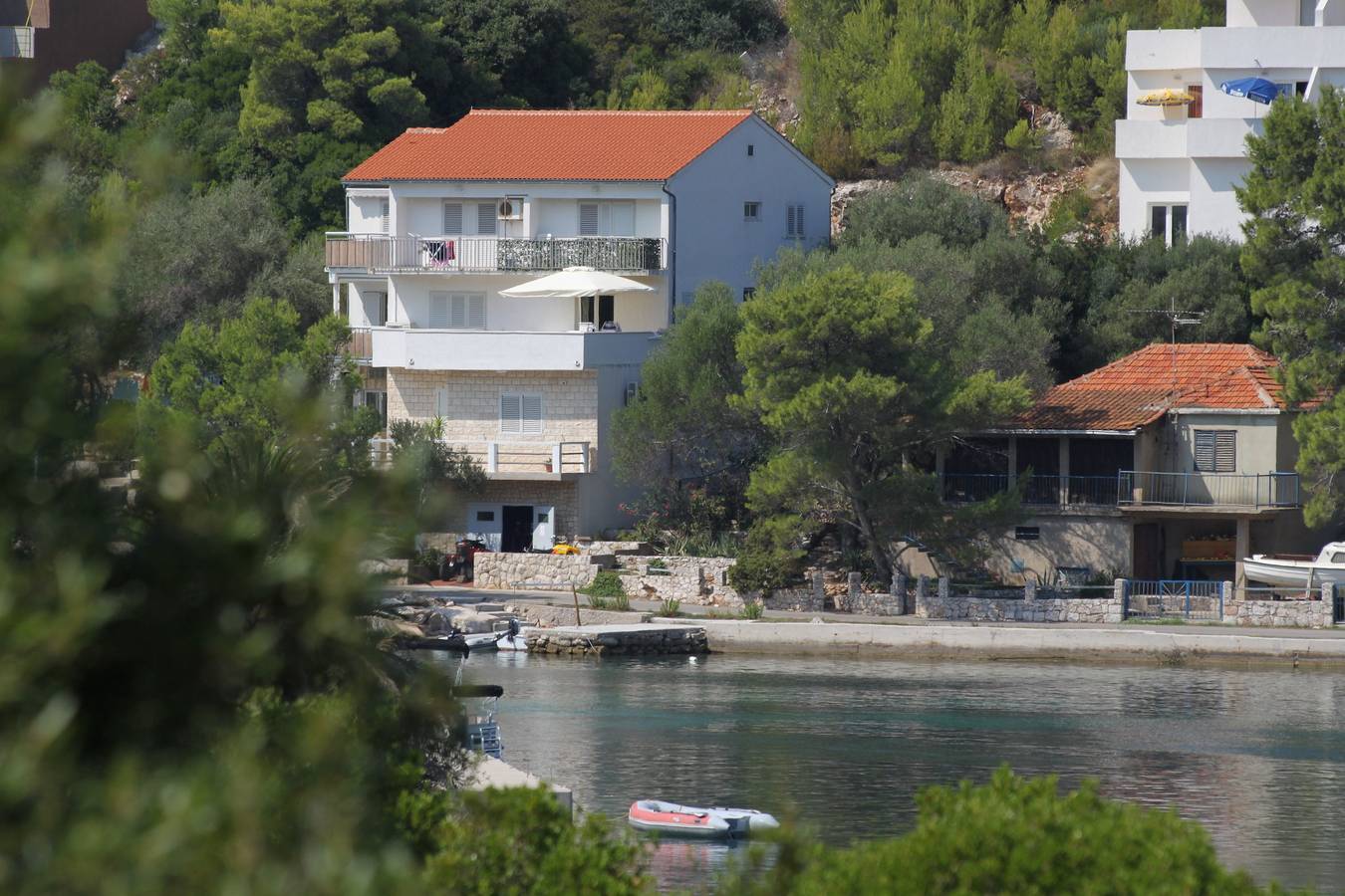 Ganze Wohnung, Studio Appartement mit Balkon und Meerblick Pasadur, Lastovo As-8351-b in Dubrovnik-Neretva