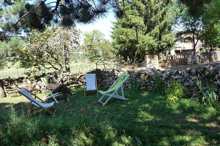 Location de vacances pour 2 personnes, avec jardin, animaux acceptés à Mas-Saint-Chély - 4